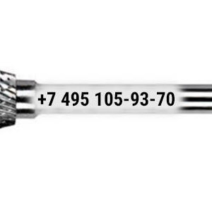 Борфреза твердосплавная N0607Х06 (Х‑образная насечка, 6х7х6х65, Cnic)