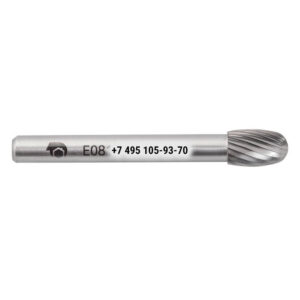 Борфреза твердосплавная E081306‑SC (спиральная насечка, 8х13х6х58, SDW Tools)