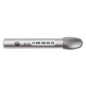 Борфреза твердосплавная E101608‑SC (спиральная насечка, 10х16х8х63, SDW Tools)