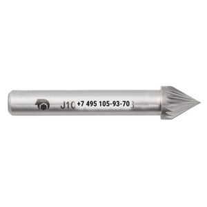 Борфреза твердосплавная J100808‑SC (спиральная насечка, 10х8х8х59, SDW Tools)