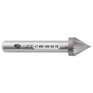 Борфреза твердосплавная J121008‑SC (спиральная насечка, 12х10х8х60, SDW Tools)