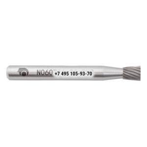 Борфреза твердосплавная N060706‑SC (спиральная насечка, 6х7х6х53, SDW Tools)
