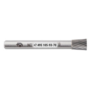 Борфреза твердосплавная N080806‑SC (спиральная насечка, 8х8х6х57, SDW Tools)
