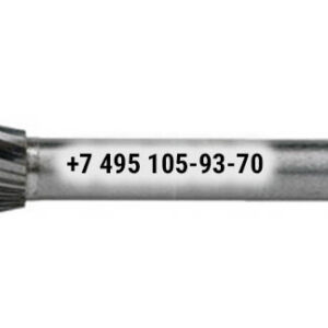 Борфреза твердосплавная N1616М06 (спиральная насечка, 16х16х6х65, Cnic)
