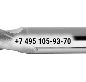 Фреза концевая радиусная 10х22х72 (ц/х, Р6АМ5, Z=4, dхв‑10мм, Cnic)
