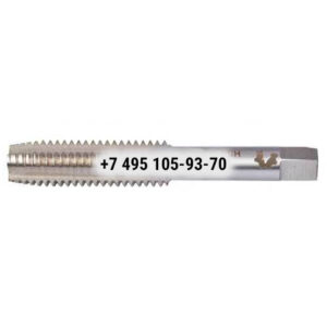 Метчик дюймовый 7/8‑9 UNC 60° HSS‑G, для сквозных отверстий