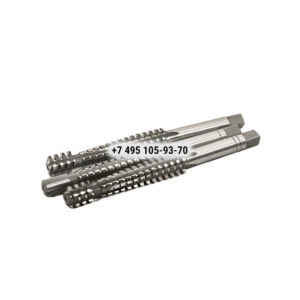 Метчик трапецеидальный Tr16х4 HSS м/р L=140 комплект 3 шт