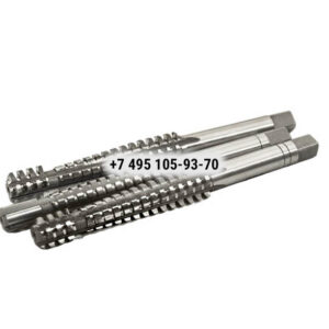 Метчик трапецеидальный Tr17х3 Р6М5 м/р L=190 комплект 3 шт