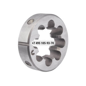 Плашка дюймовая 1 1/2‑6 UNC 60° 9ХС 6 ниток/дюйм dнар.75мм, Cnic