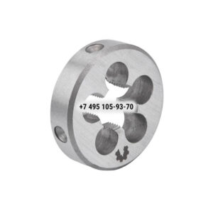 Плашка коническая дюймовая К 1/2 (9ХС, 14 ниток/дюйм, Wolfstar)