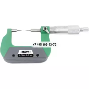 3230‑25BA Микрометр точечный МК‑ТП 15°, 0‑25 мм, 0.01 мм