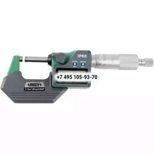 3108‑25A Микрометр цифровой 0‑25 мм, 0.001 мм, IP65